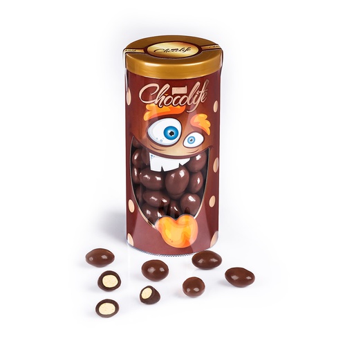 [220] دراژه شکلاتی  با مغزی بیسکوئیت (250گرمی)